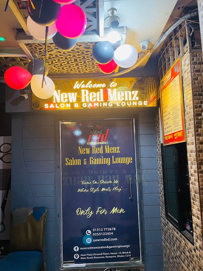 New Red Menz Salon & Gaming Lounge